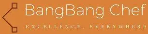 Bang Bang Chef Logo on a Orange Background